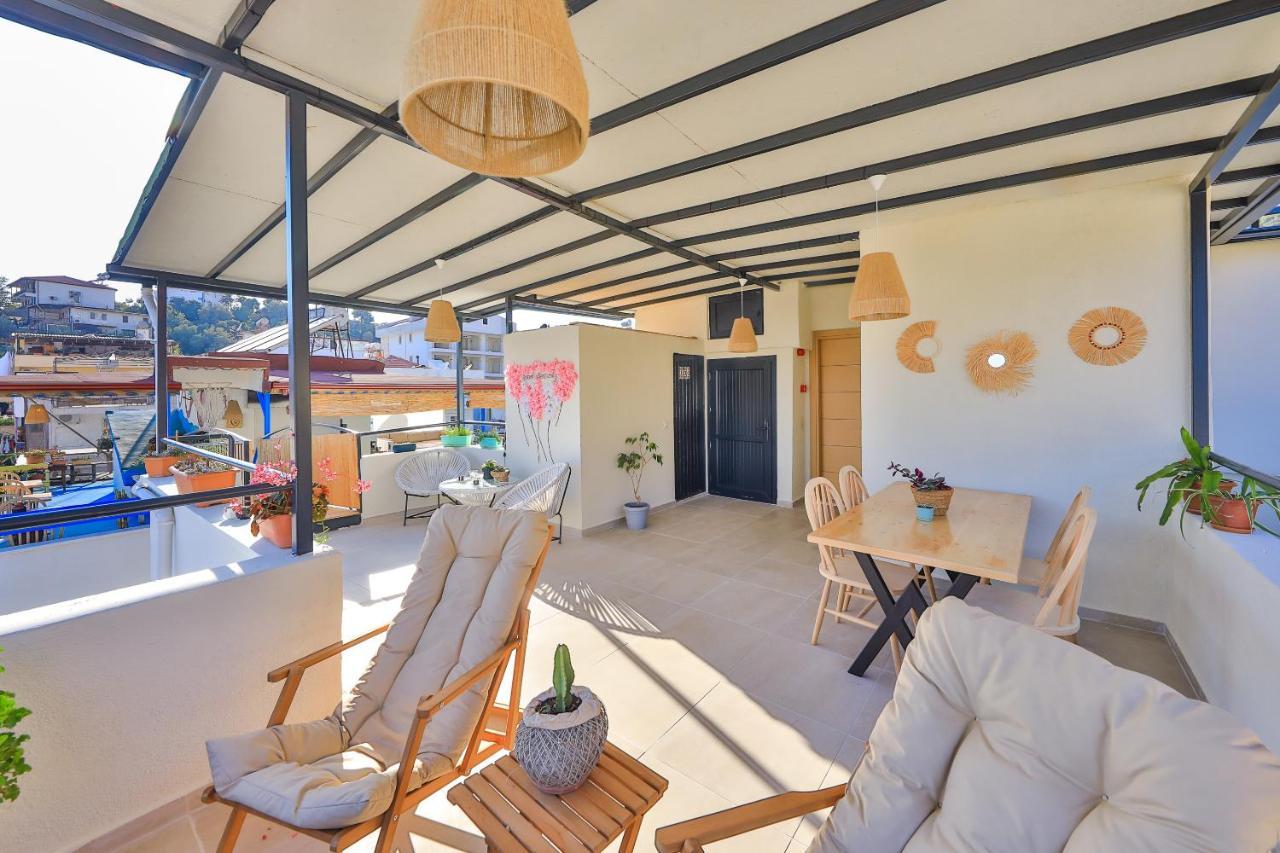Bahar Pansiyon Kaş Exteriör bild